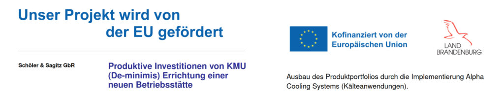 Produktive Investitionen von KMU (De-minimis) Errichtung einer neuen Betriebsstätte